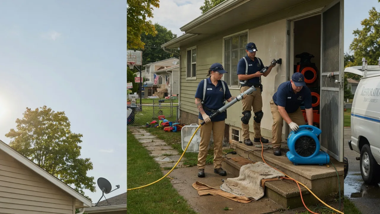 Crawl Space Water Removal in Brockton, PA near me